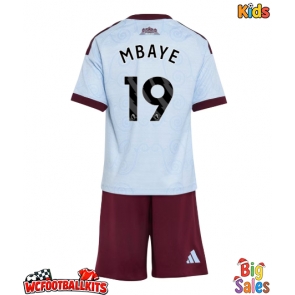Aston Villa Ibrahim Mbaye #19 Replica Third Stadium Kit for Kids 2026-27 Short Sleeve (+ pants)